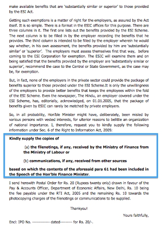 RTI to MOF Hostages Page II
